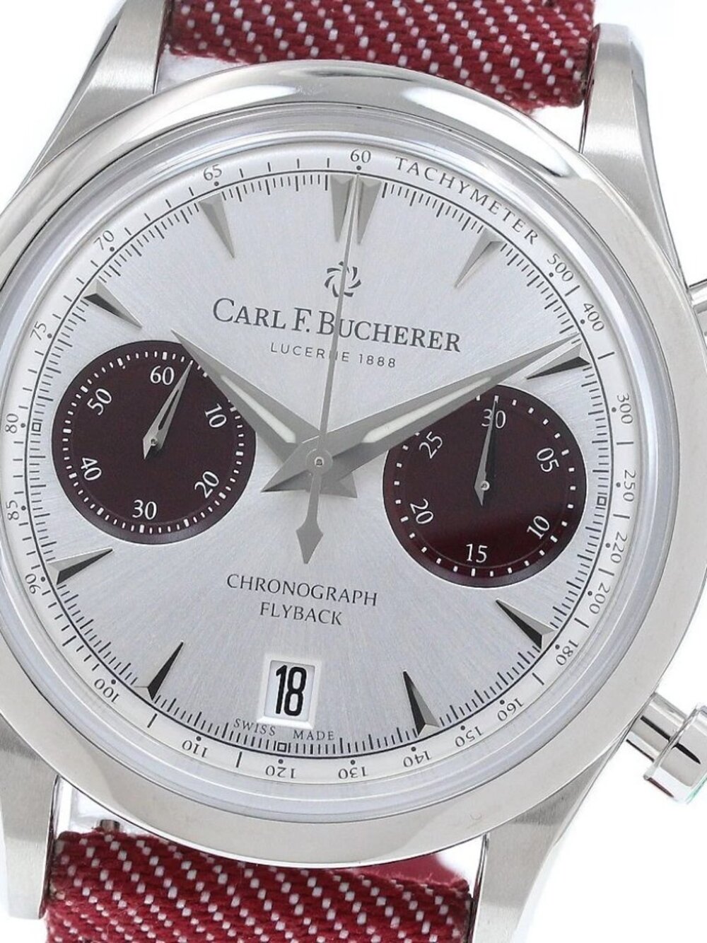 CARL F.BUCHERER manero flyback 00.10927.08.13.04 Automatic Men's Watch_